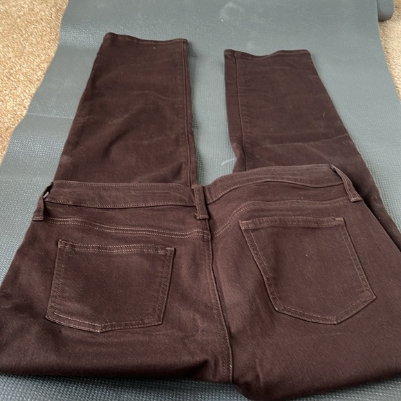 Chicos Brown pants So Slimming Girlfriend Slim Leg Ankle 8R Chicos Size 1R - Picture 2 of 5